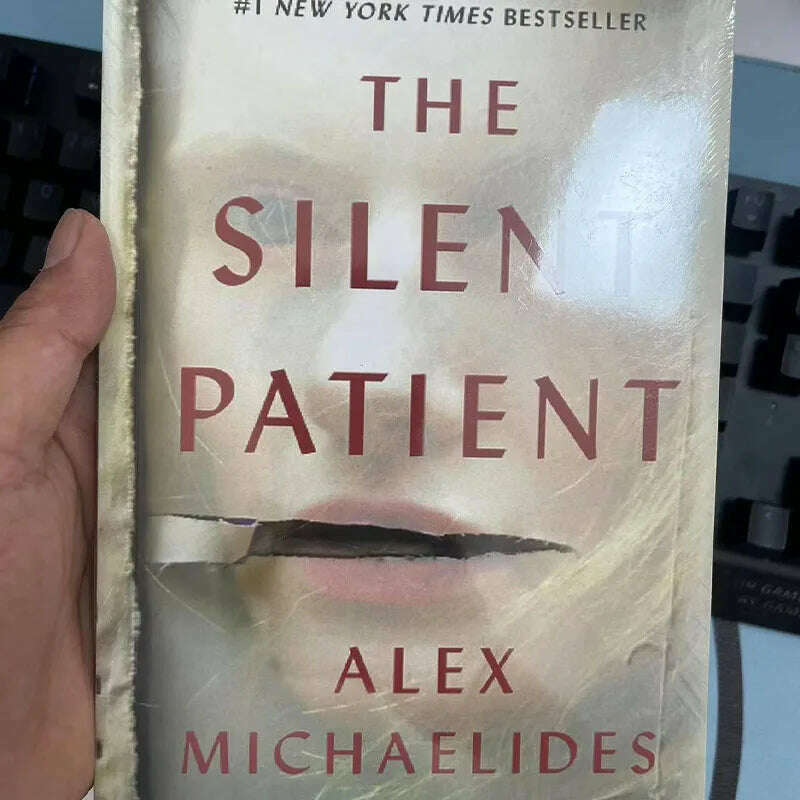 KIMLUD, 1 Book The Silent Patient by Alex Michaelides Paperback English Novel Bestseller Book, KIMLUD Womens Clothes