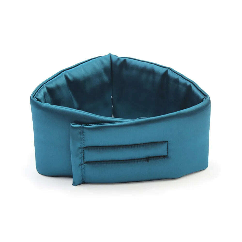 100% Natural Mulberry Silk Sleeping Mask Silk Eye Patch Eyeshade Portable Travel Eyepatch Nap Eye Cover Soft Blindfold Smooth - KIMLUD