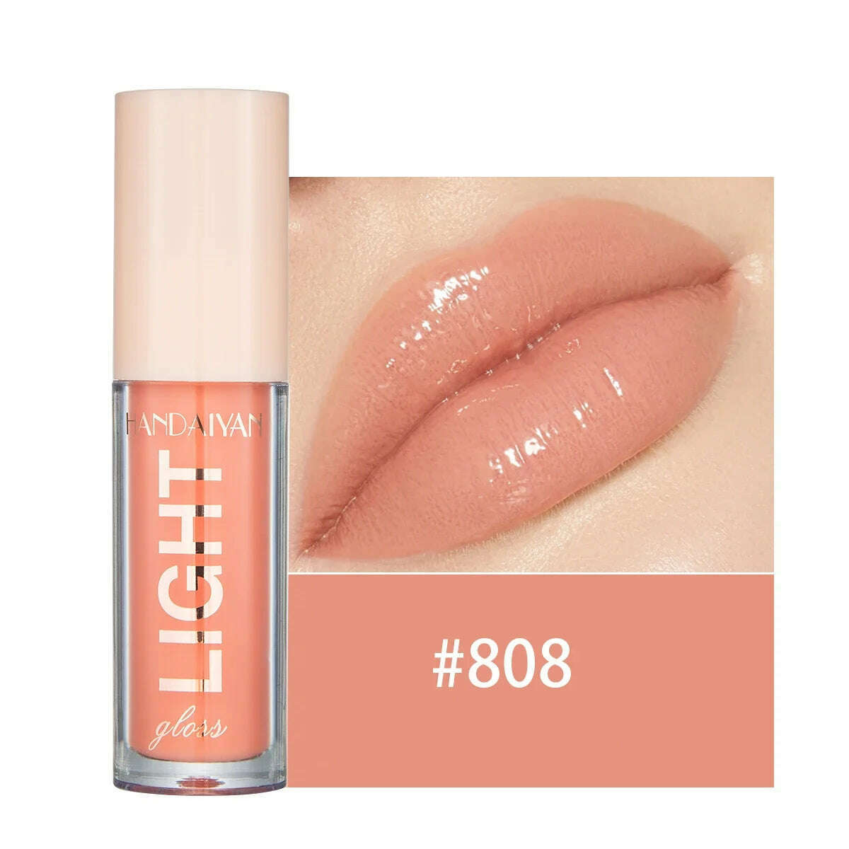 12 Colors Lip Gloss Moisturizing Mirror Shimmer Pearly Liquid Lipstick Tint Waterproof Long Lasting Lip Glaze Sexy Lips Makeup - KIMLUD