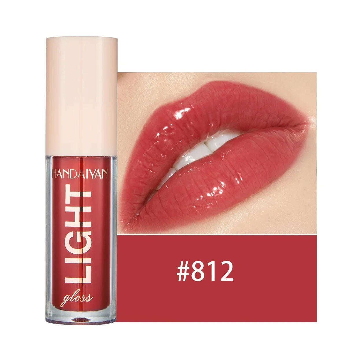 12 Colors Lip Gloss Moisturizing Mirror Shimmer Pearly Liquid Lipstick Tint Waterproof Long Lasting Lip Glaze Sexy Lips Makeup - KIMLUD