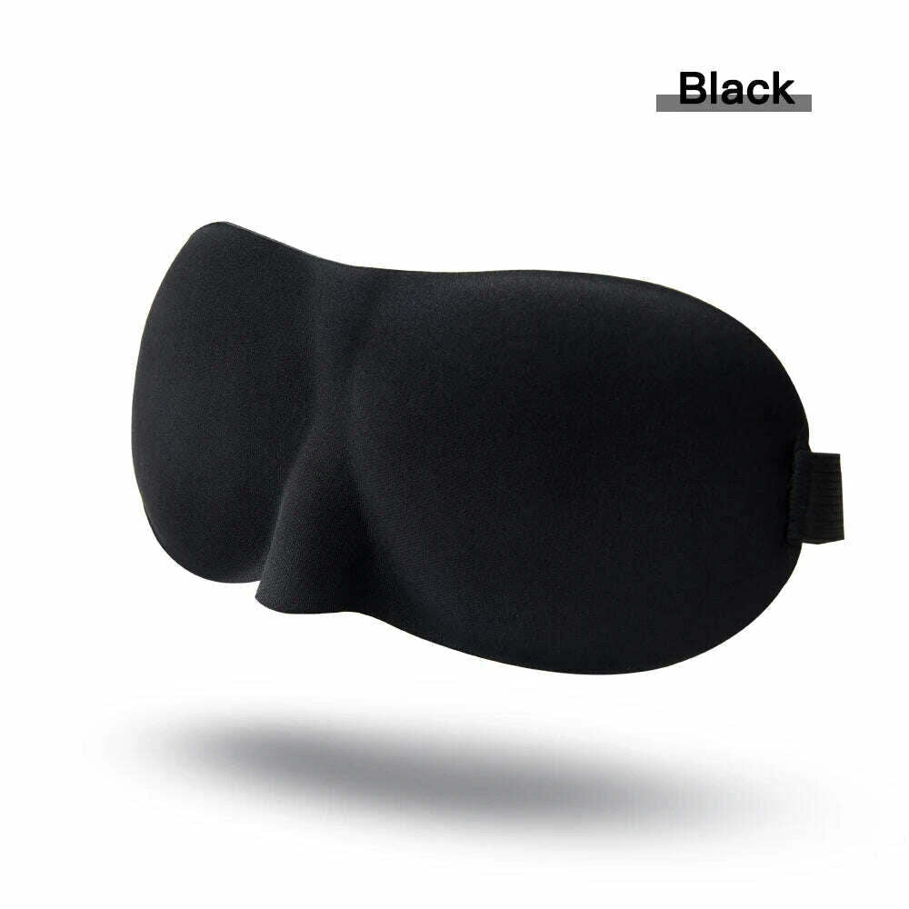 1/3 Pcs Sleep Mask Blindfold Sleeping Aid 3D Soft Memory Foam Eye mask for Sleeping Travel Blockout Light Slaapmasker Eye Cover - KIMLUD