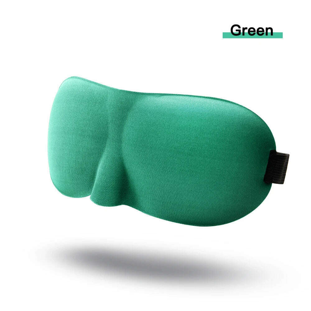 1/3 Pcs Sleep Mask Blindfold Sleeping Aid 3D Soft Memory Foam Eye mask for Sleeping Travel Blockout Light Slaapmasker Eye Cover - KIMLUD