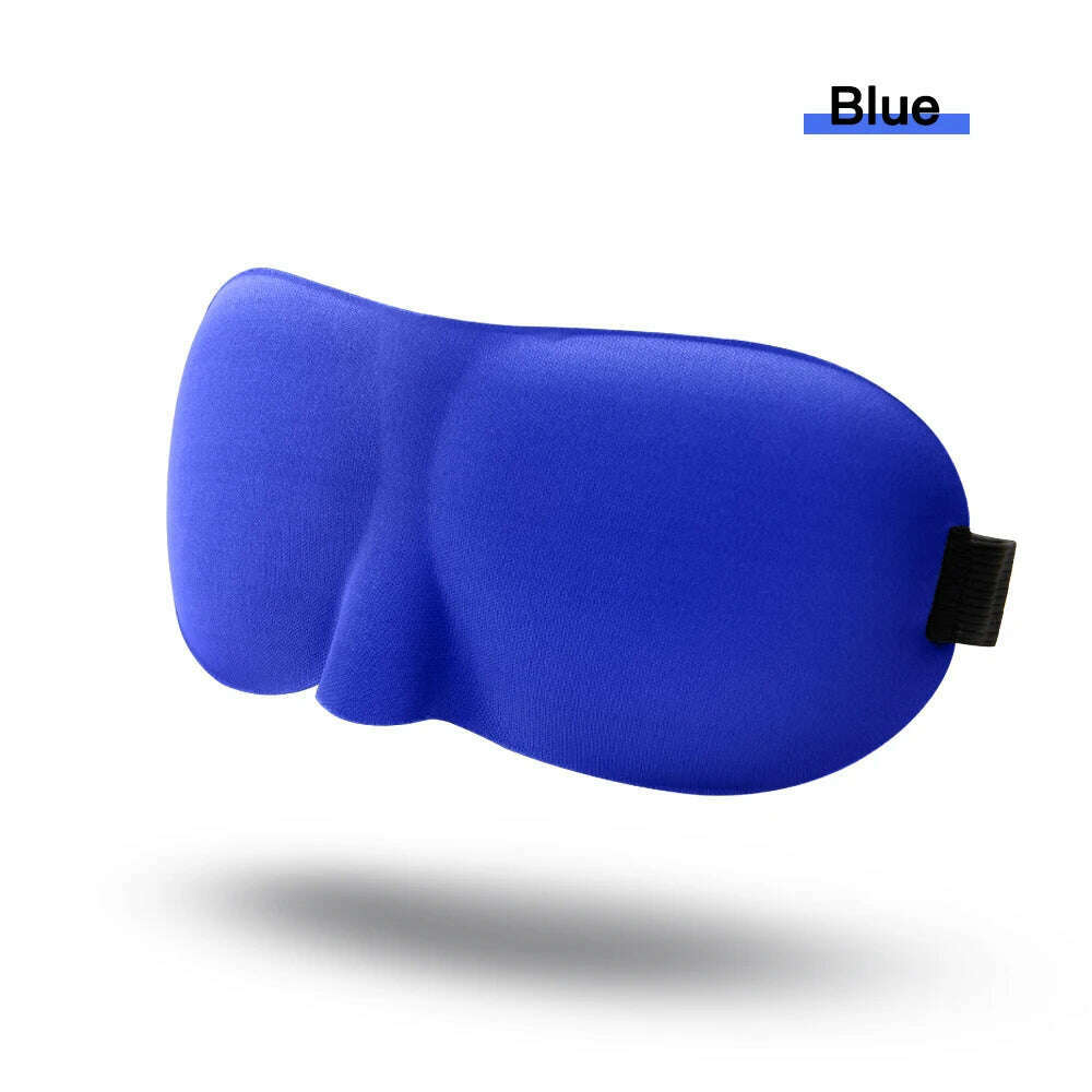 1/3 Pcs Sleep Mask Blindfold Sleeping Aid 3D Soft Memory Foam Eye mask for Sleeping Travel Blockout Light Slaapmasker Eye Cover - KIMLUD