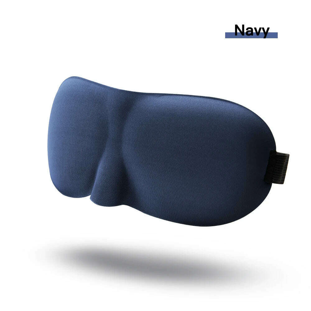 1/3 Pcs Sleep Mask Blindfold Sleeping Aid 3D Soft Memory Foam Eye mask for Sleeping Travel Blockout Light Slaapmasker Eye Cover - KIMLUD