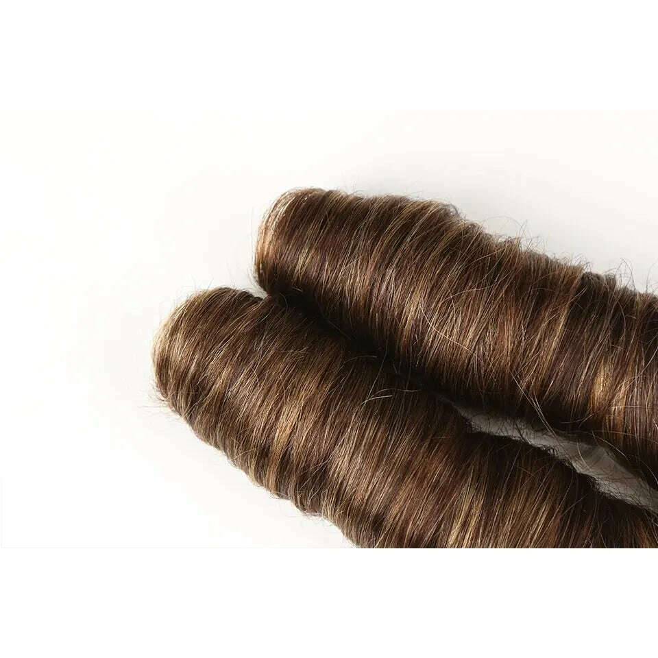 2 Pcs/Pack Loose Wave Brazilian Hair Weave Bundles 10-18 Inch Human Hair Bundles For Women Bundles Sale Human Hair Extension - KIMLUD