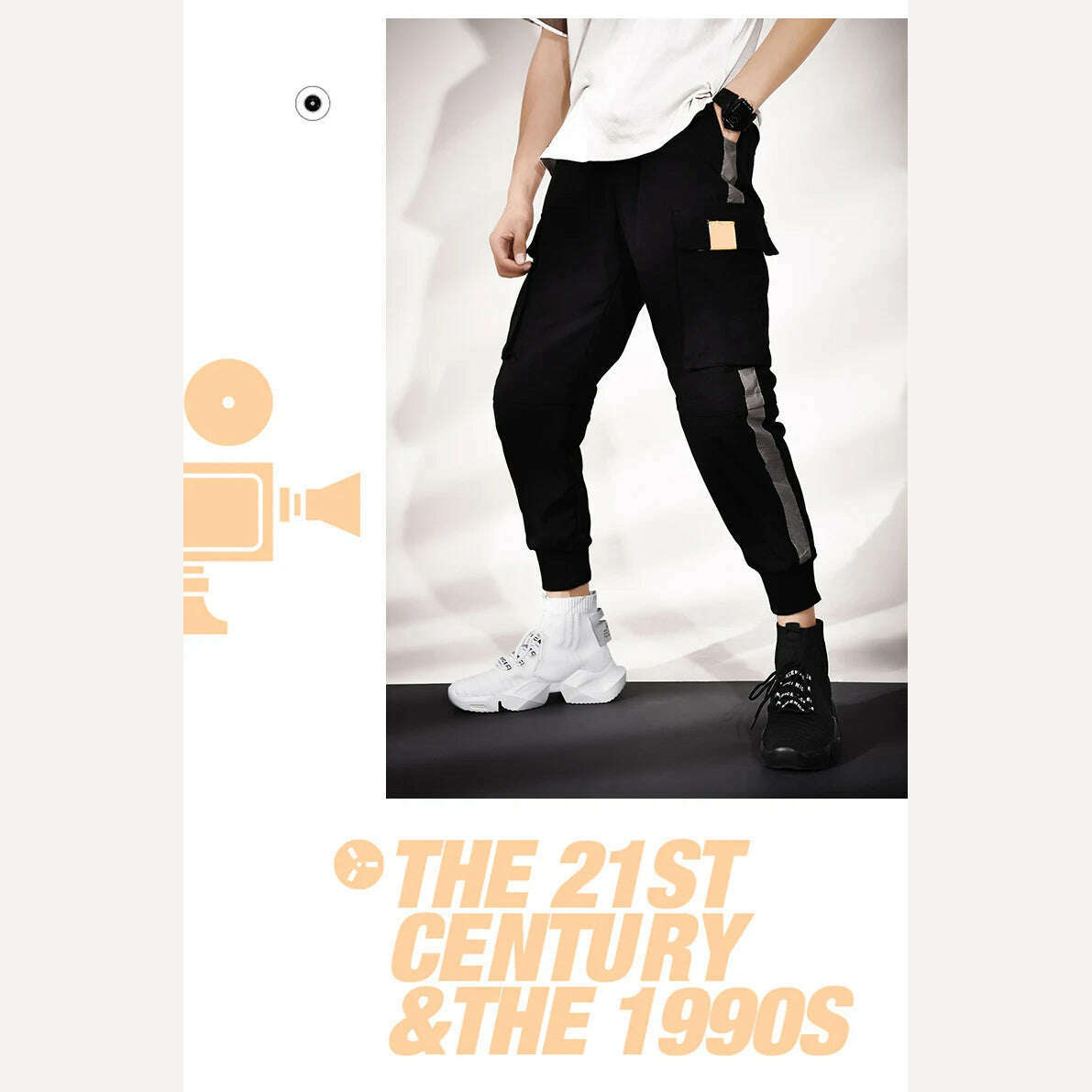 2023 New In Men's Retro Sock Sneakers High Top Chunky Men Shoes Breathable Thick Bottom Casual Shoes Zapatos De Hombre - KIMLUD