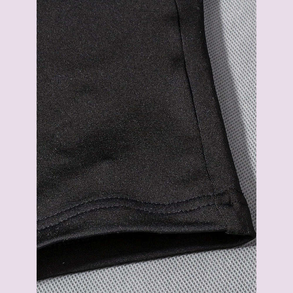 2024 Summer New Women's Round Neck Short Sleeve Slim One-piece Pants Solid Color Yoga Clothing Fitness Sports Optimal Choice - KIMLUD