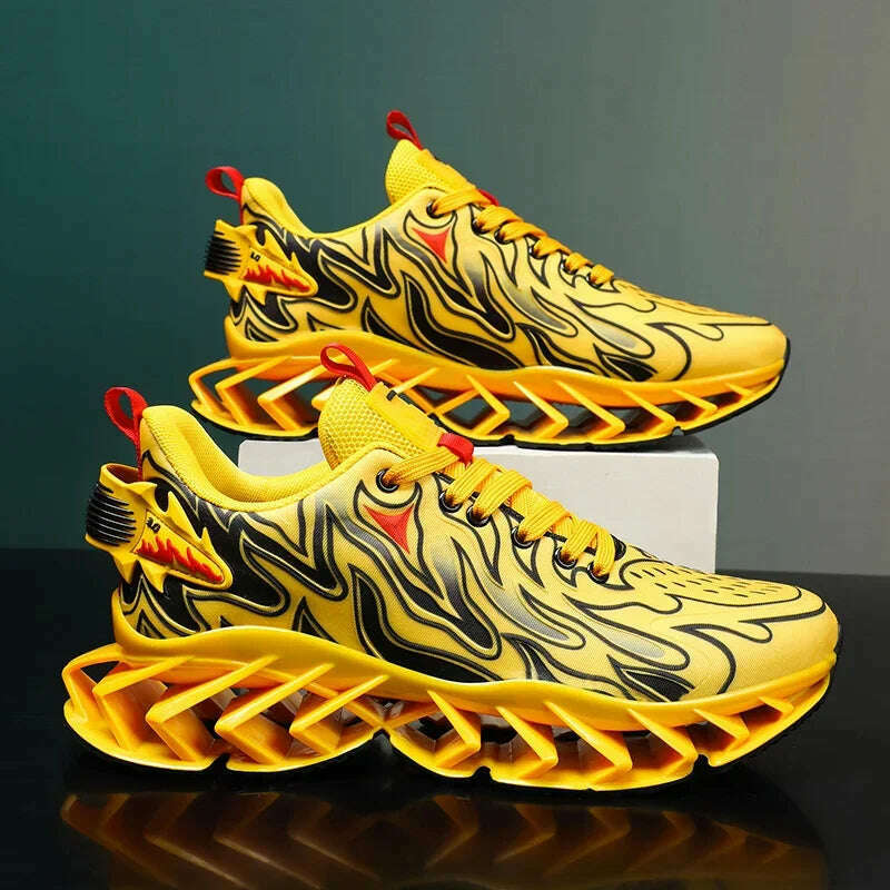 2024 Trend Blade Running Mens Shoes Men Casual Male Sneakers Women Sport Zapatos De Mujer Hombre Plus Size 46 Zapatillas Sneaker - KIMLUD
