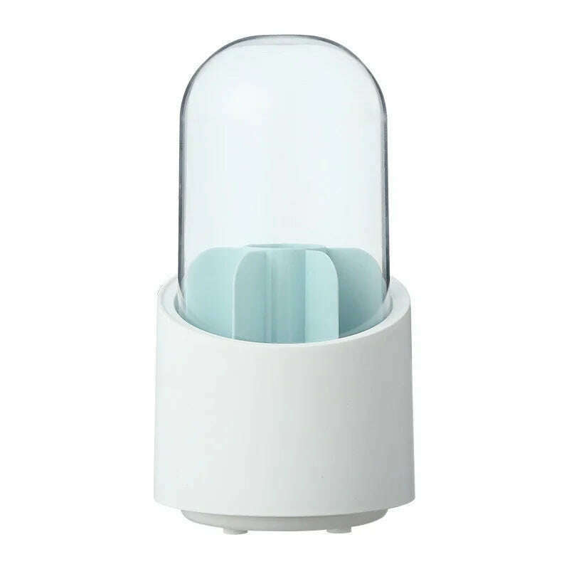 KIMLUD, 360° Rotating Makeup Brush Storage Box Desktop Cosmetic Organizer Lipstick Eyebrow Pencil Eye Shadow Brush Holder Organizer, 1pc 2, KIMLUD APPAREL - Womens Clothes
