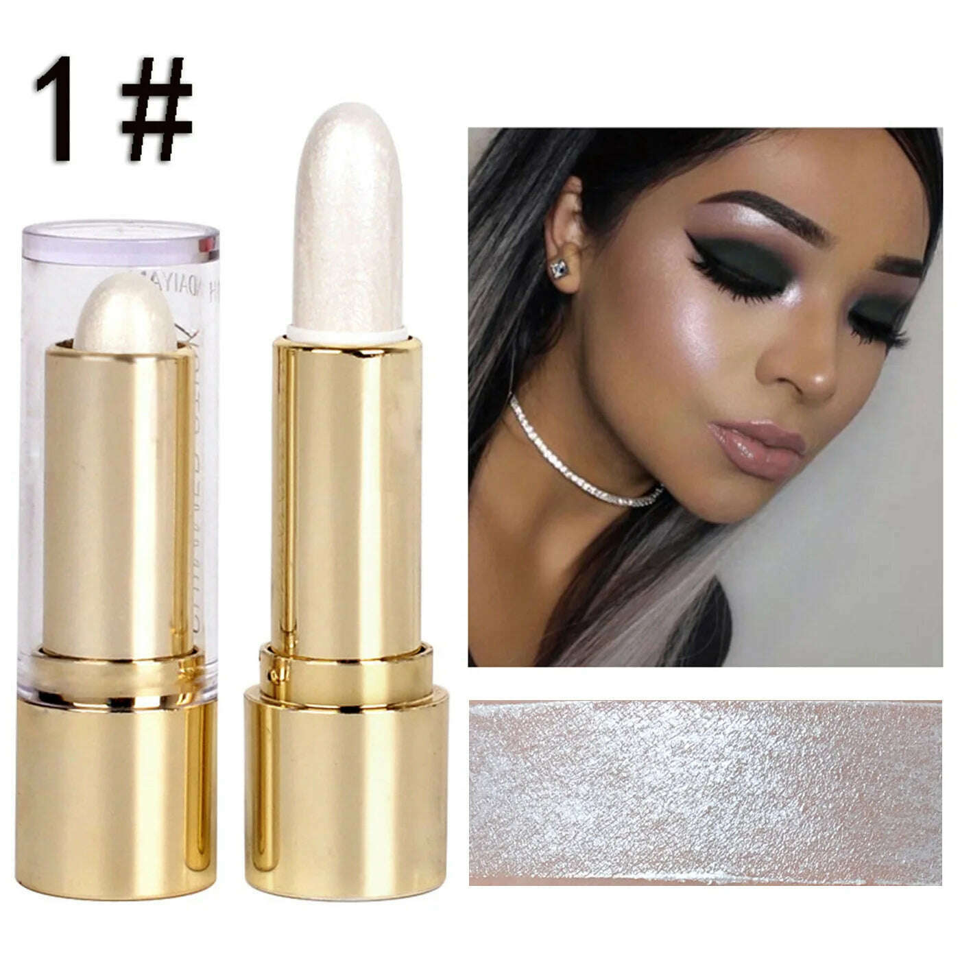 3D Highlight Embellish Contour Highlighter Pencil Brighten Skin Face Makeup Bronzers Highlight Contour Face Illuminator Cosmetic - KIMLUD