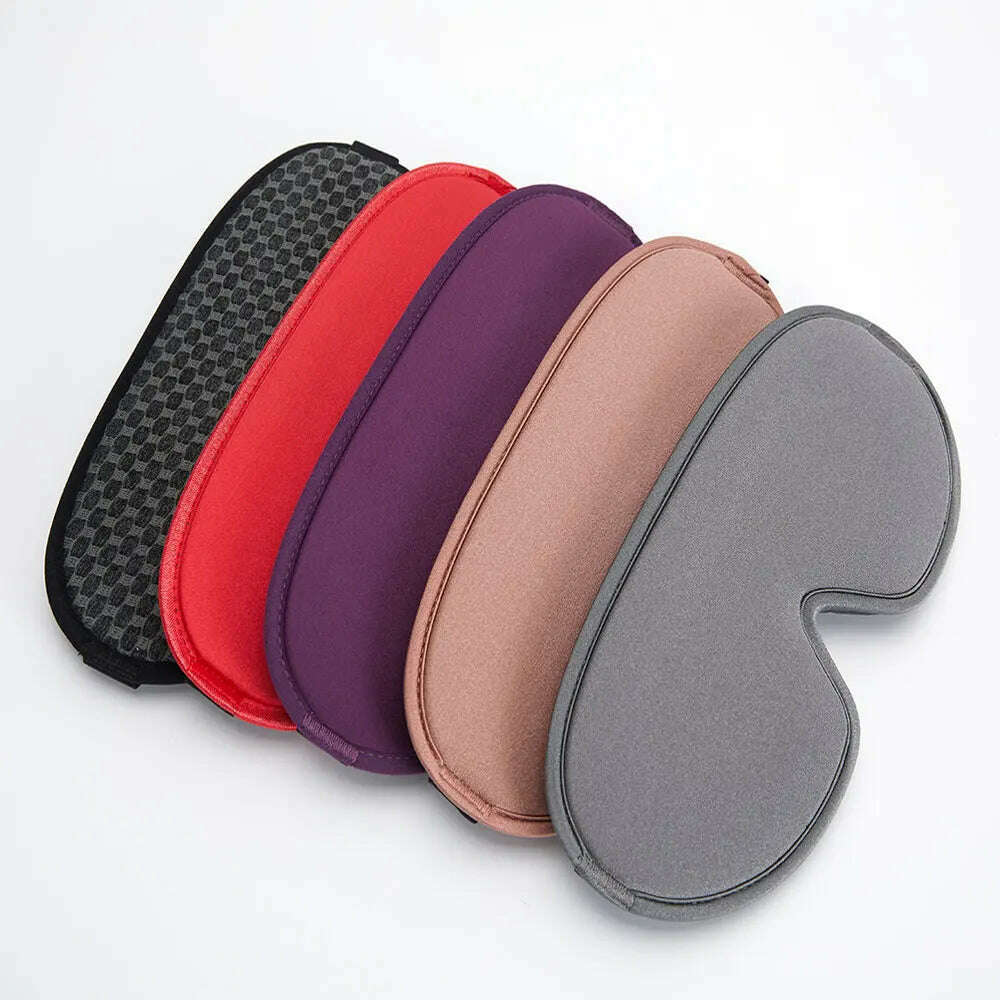 3D Sleep Mask Large Room for Eyeslash Blindfold Eyeshade Sleeping Mask Eye Patche Mask Sleeping Aid Block Out Ligh Slaapmasker - KIMLUD