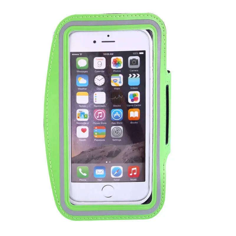 5 Inch Mobile Phone Armband Outdoor Sports Smartphone Holder Gym Running Phone Bag Arm Band Cases for Samsung for IPhone Holder - KIMLUD