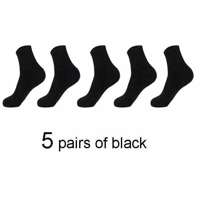 5 Pairs Winter Warm Men’s Socks Wool Male Women Socks Super Thicker Solid Socks Merino Wool Socks Against Cold Snow Terry Socks - KIMLUD