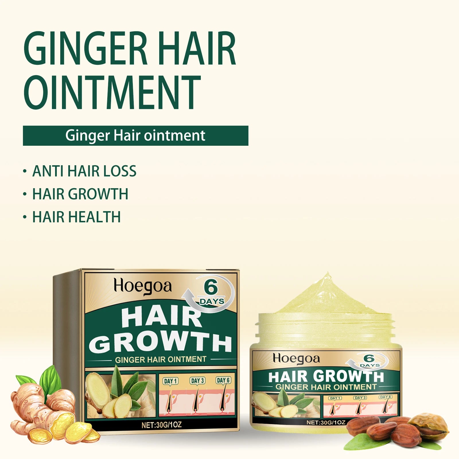 Hair Growth Cream Prevent Loss Baldness Treatment Improves Dryness Reduce Damaged Deeply Moisturizing Repairing Curls Hair Mask