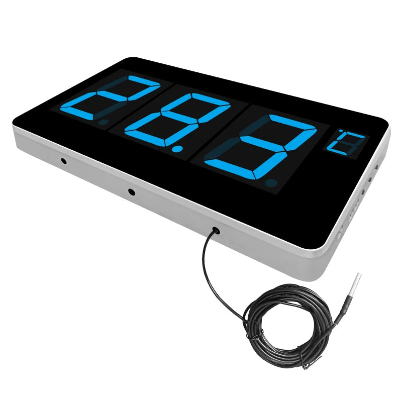 Digital Thermometer Pool and Home For Sauna Room With Temperature Sensor 3m Wire Meter