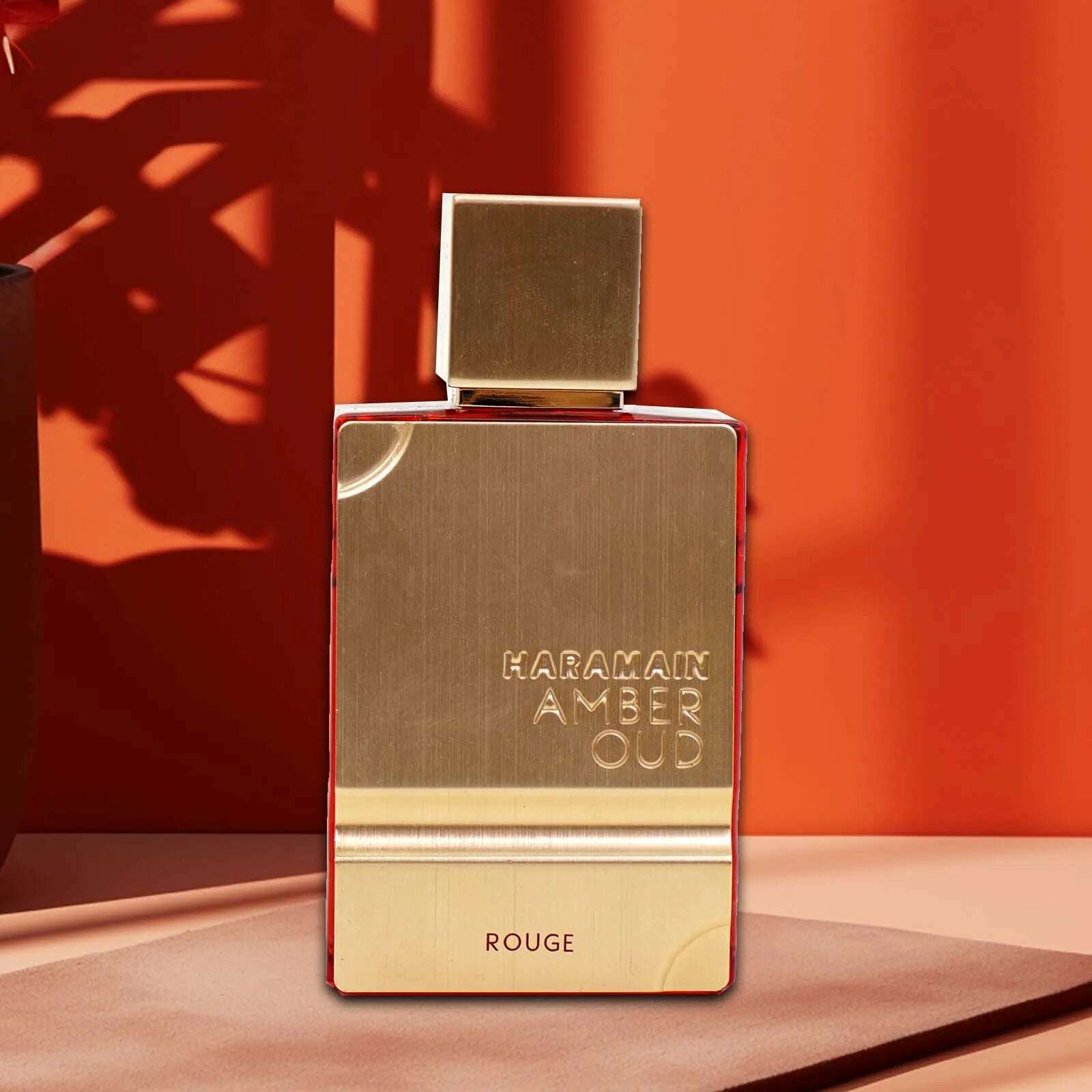 KIMLUD, Al Haramain Amber Oud Rouge Edition Eau de Parfum Toilette Spray For Men And Women 2.0 OZ Long-lasting Fragrance Best Lover Gift, KIMLUD Womens Clothes