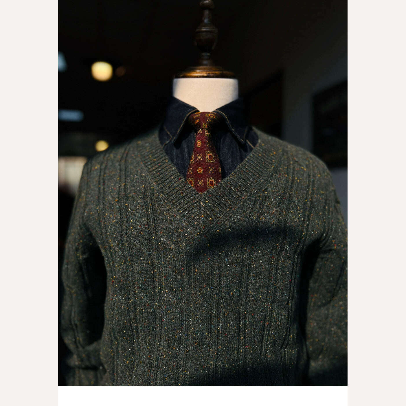 CDS440 Cidu Super Top Quality Heavy Thick 550GSM Jumper Big Flexible 80% Merino Wool Warm Pullover - KIMLUD