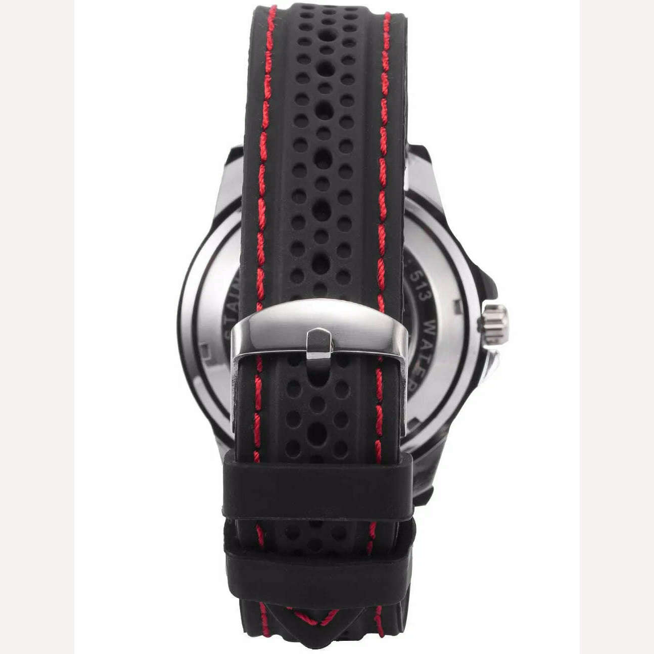 Famous Brand New Fashion Mechanical watches Skeleton Watches Rubber Strap Men Automatic Mechanical Wrist Watch Relogio Masculino - KIMLUD