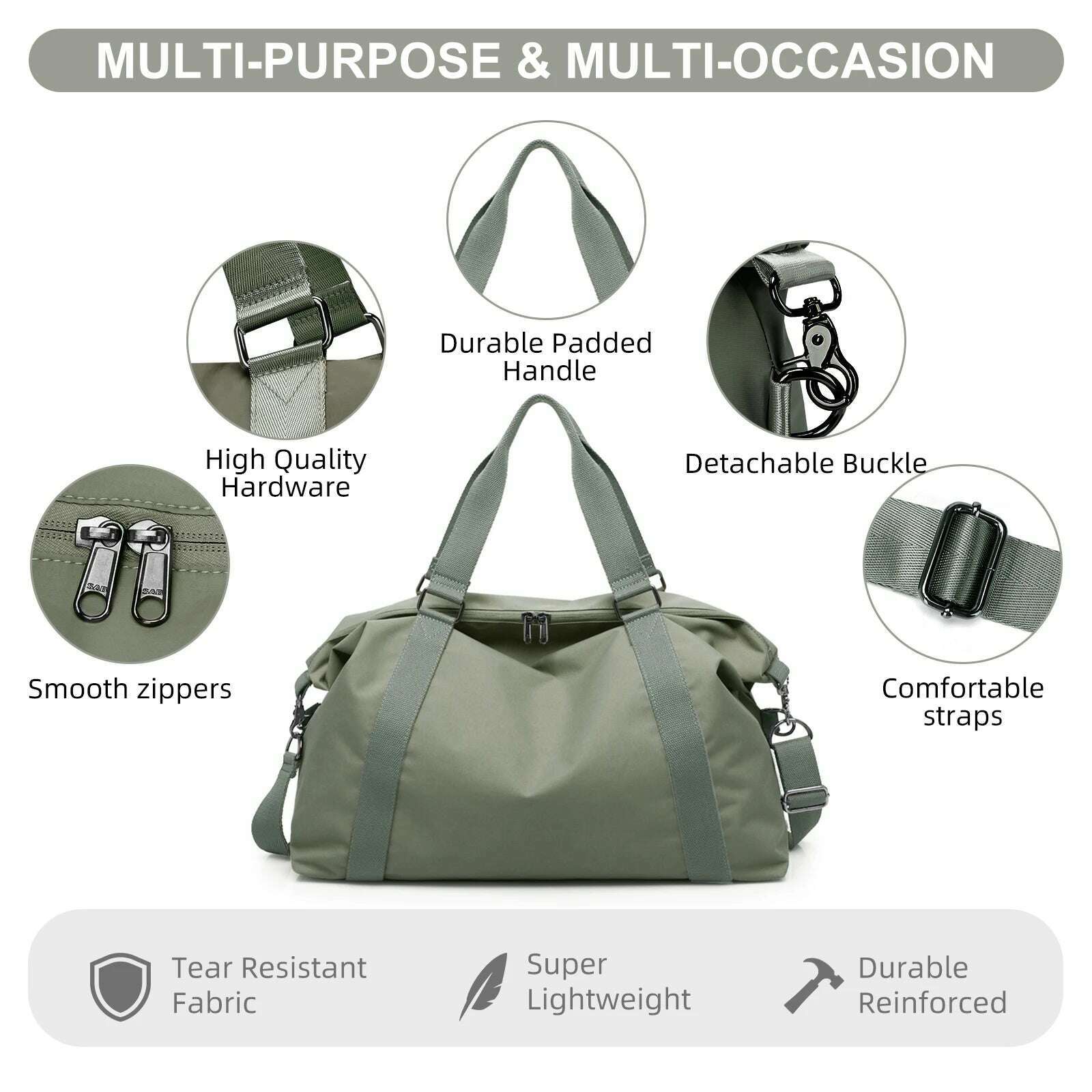 Fashion Handbags 2024 Women's Clothing Bag Large Capacity Foldable Travel Bag Tote Bag Men Cabin Bag Main Trends Gym Sports Bag - KIMLUD