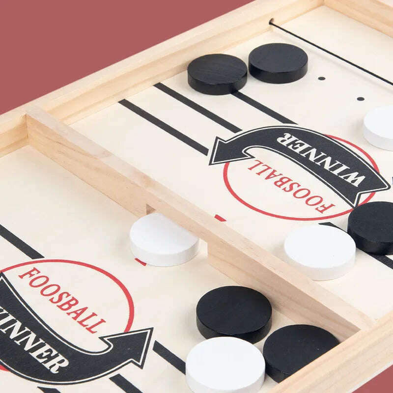 KIMLUD, Fast Sling Puck Board Game Table Hockey Foosball Winner Party Family Interactive Toys For Children Adult Desktop Battle Gifts, KIMLUD Womens Clothes