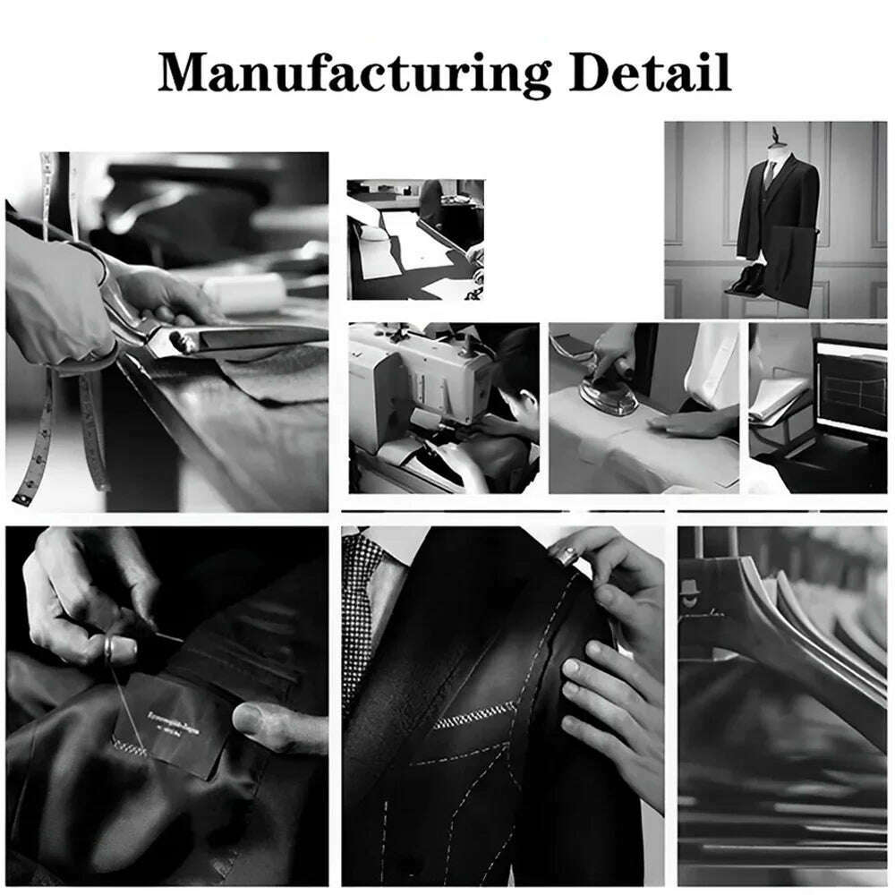 KIMLUD, Formal Men's Suits 2 Pieces Blazer Pants Black Jacquard Set for Wedding Dinner Dating Ceremony Banquet Luxury Custom Tuxedo , KIMLUD Womens Clothes