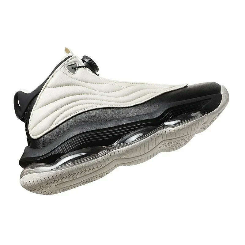 KIMLUD, High-top Men's Basketball Shoes High Quality Sneakers Fashion High Street Sports Shoes Air Cushioning Basketball Training Shoes, KIMLUD Womens Clothes