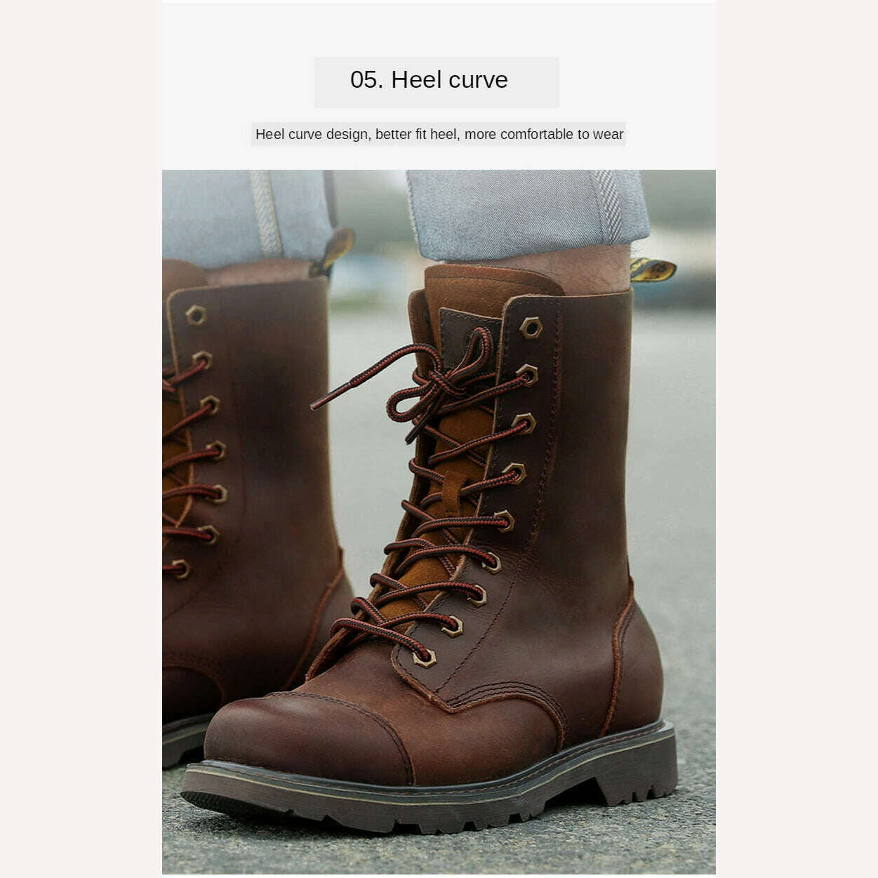 Hiking shoes Men Hunting Boots Tactical shoes Desert Combat Ankle Waterproof sneakers Leather Snow walking high-top Women's shoe - KIMLUD