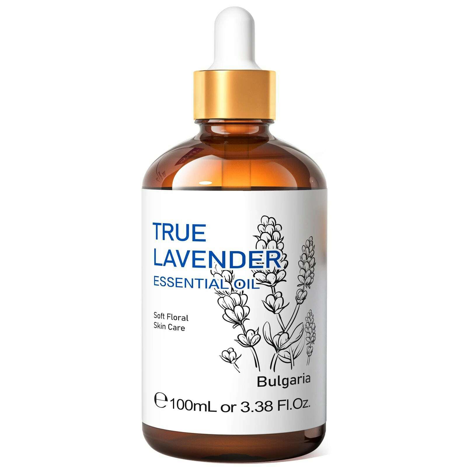 KIMLUD, HIQILI 100ML Eucalyptus Vanilla Frankincense Mint Sandalwood Rose Essential Oils for Diffuser Humidifier Candle Making Massage, True Lavender / 100ml / spain, KIMLUD APPAREL - Womens Clothes