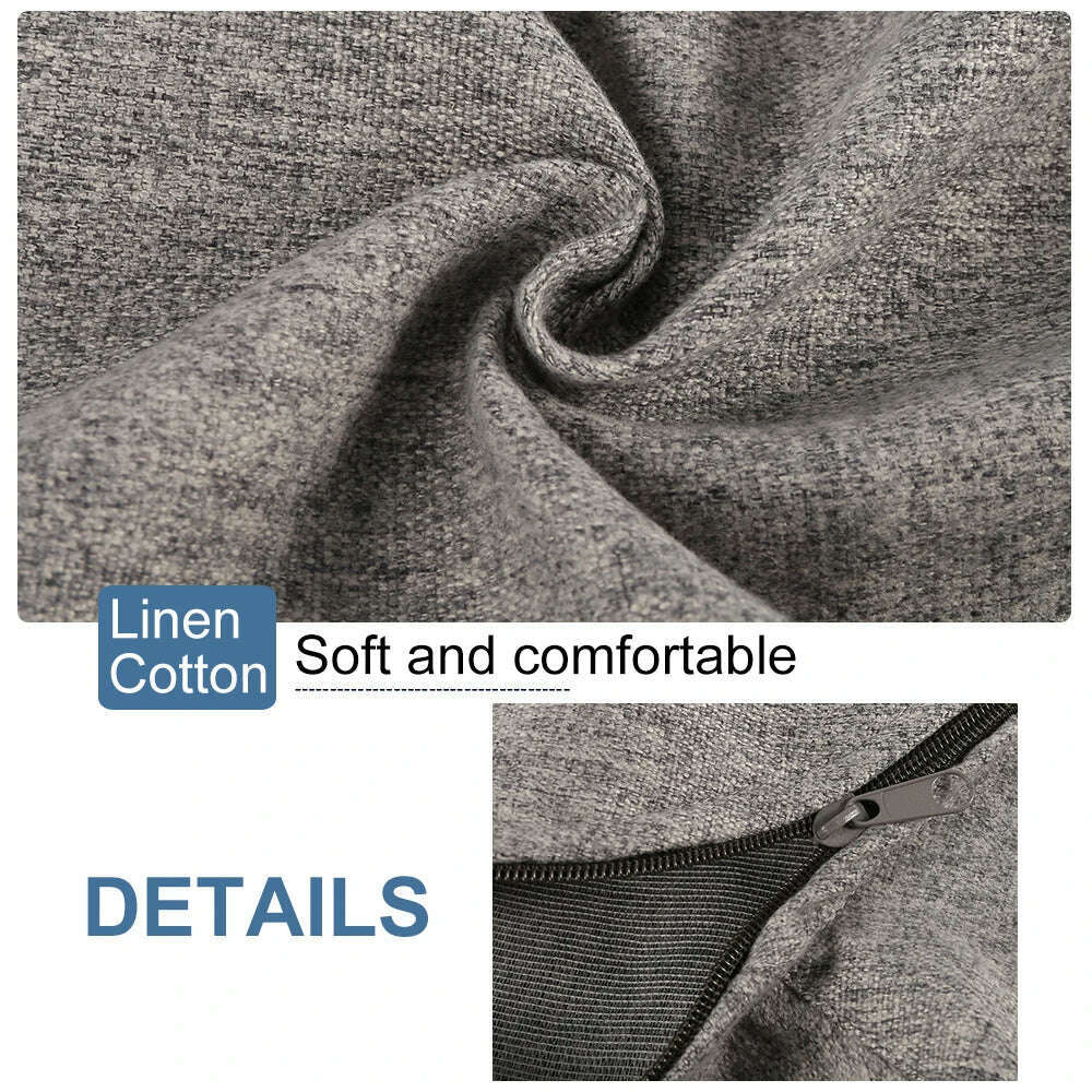 Lazy Sofas Cover Chairs Without Filler Adults Bean Bag Chair Couch Living Room Bedroom Home Tatami Lounger Seat - KIMLUD