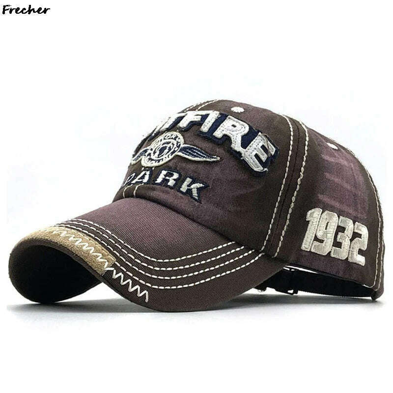 Men Rock Hip Hop Snapback Hat School Jeans Hat Letter Baseball Cap Dance Cowboy Summer Hats Fashion Club Party Visors Gorras - KIMLUD