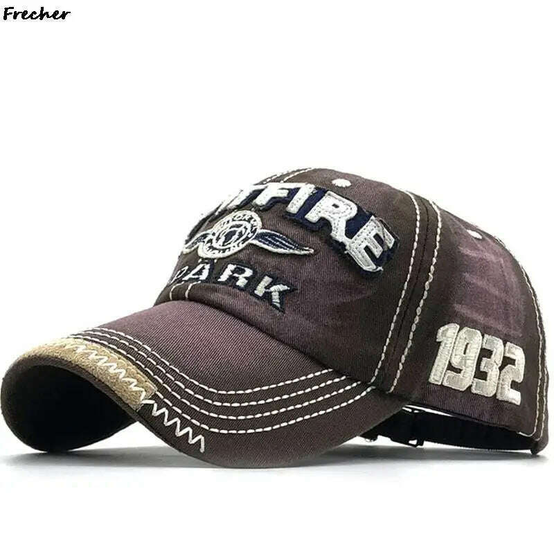 Men Rock Hip Hop Snapback Hat School Jeans Hat Letter Baseball Cap Dance Cowboy Summer Hats Fashion Club Party Visors Gorras - KIMLUD