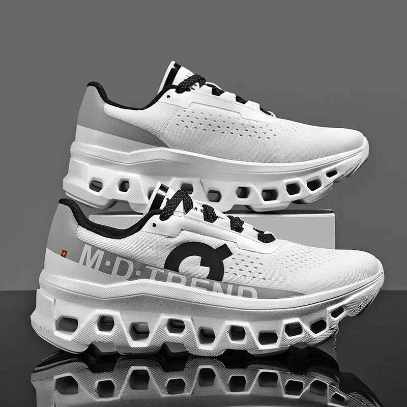 KIMLUD, Men Sports Shoes Luxury Casual Sneakers Mesh Running Shoes Summer Lightweight Platform Fashion Basketball Walking Shoes for Men, KIMLUD Womens Clothes
