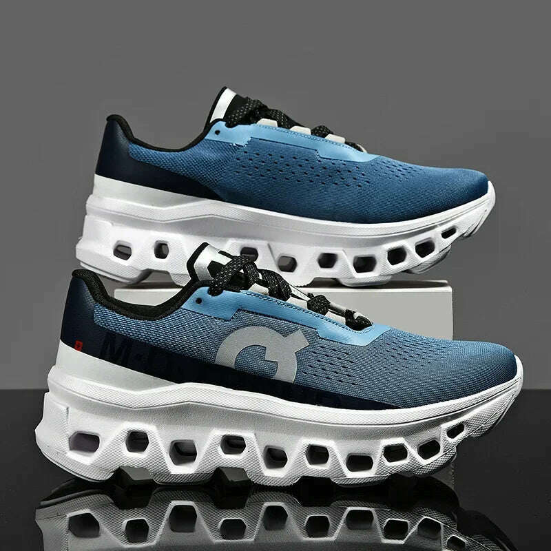 KIMLUD, Men Sports Shoes Luxury Casual Sneakers Mesh Running Shoes Summer Lightweight Platform Fashion Basketball Walking Shoes for Men, KIMLUD Womens Clothes