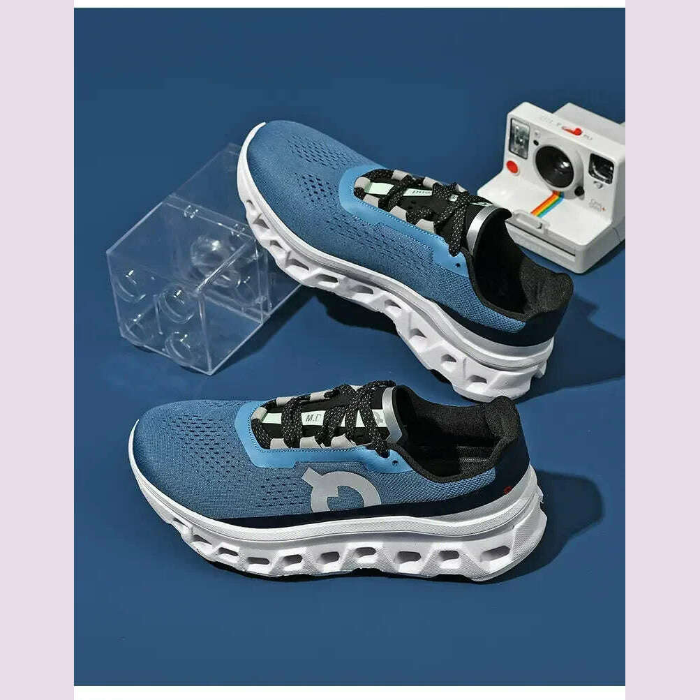 KIMLUD, Men Sports Shoes Luxury Casual Sneakers Mesh Running Shoes Summer Lightweight Platform Fashion Basketball Walking Shoes for Men, KIMLUD Womens Clothes