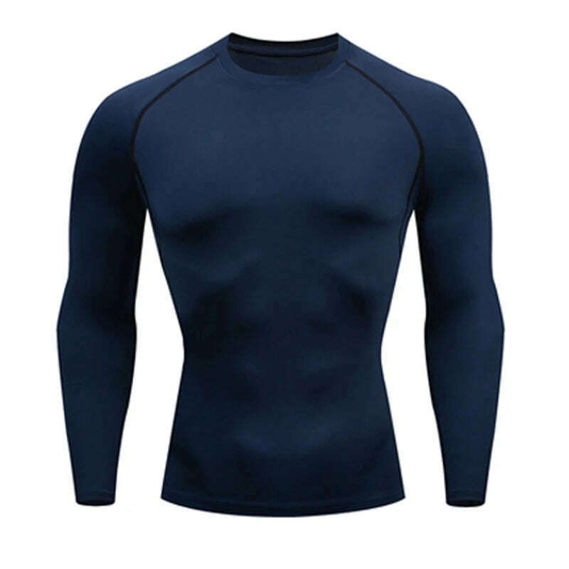 Men's Gym Clothing Short Running Man Compression tights perspiration Track suit Gym Man black T shirt Sport Pants S-XXXXL - KIMLUD