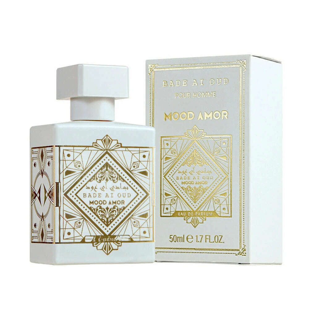 KIMLUD, New Arabic Lasting Fragrance Women Body Spray Perfume Essential Scent Pheromone Eau De Parfum Cologne Men 50ml Toilette Unisex, WHITE, KIMLUD APPAREL - Womens Clothes