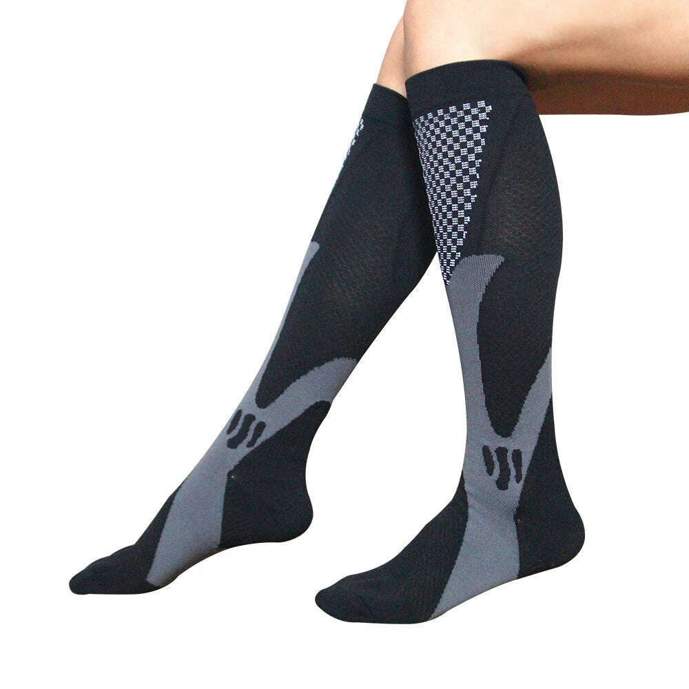 New Arrival Stockings Compression Golf Sport Socks Medical Nursing Stockings Prevent Varicose Veins Socks Fit For Rugby Socks - KIMLUD