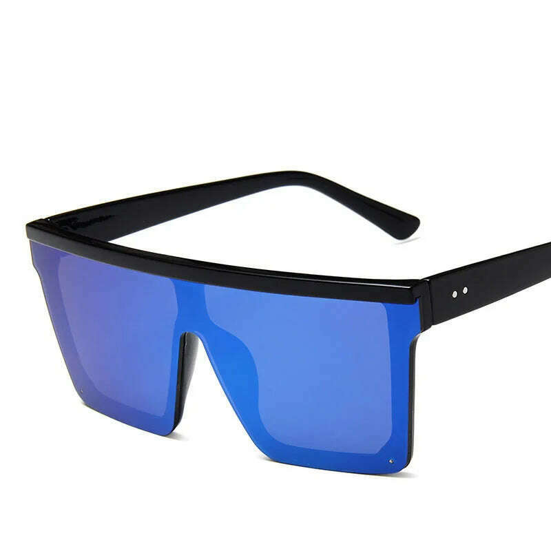 OLOPKY 2022 Oversized Square Sunglasses Women Vintage Big Frame Women Sun Glasses Fashion Shades for Women/Men Gafas De Sol - KIMLUD