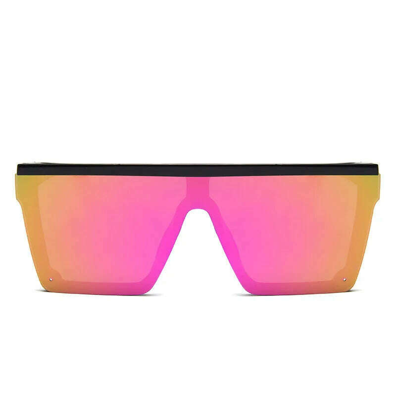 OLOPKY 2022 Oversized Square Sunglasses Women Vintage Big Frame Women Sun Glasses Fashion Shades for Women/Men Gafas De Sol - KIMLUD