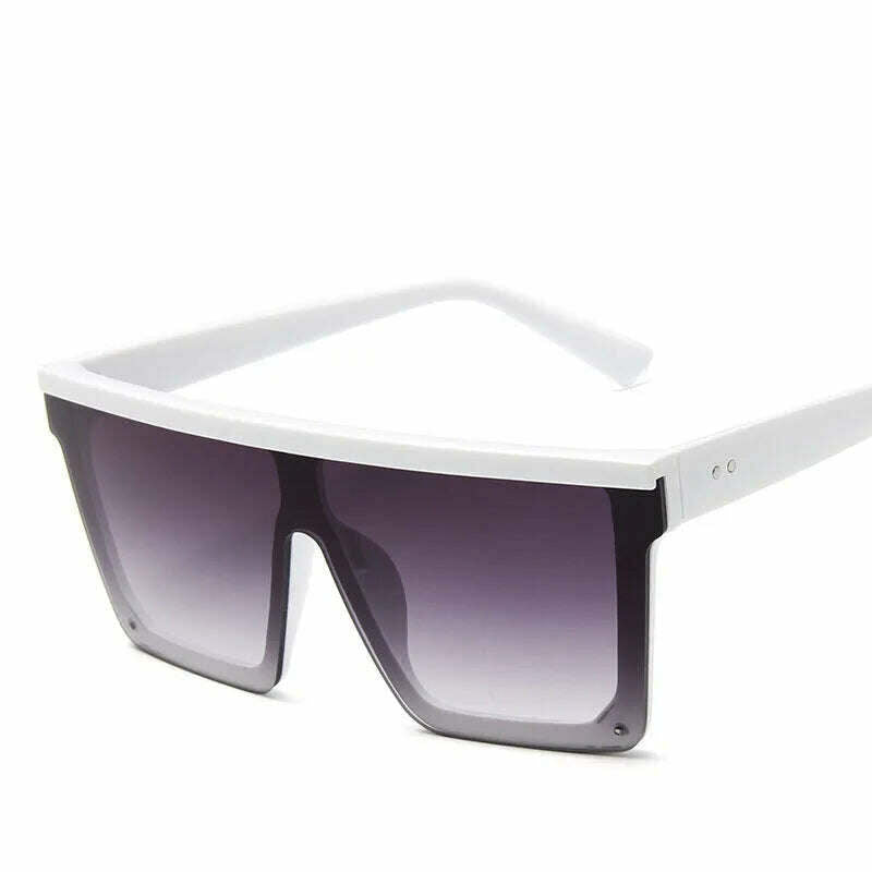 OLOPKY 2022 Oversized Square Sunglasses Women Vintage Big Frame Women Sun Glasses Fashion Shades for Women/Men Gafas De Sol - KIMLUD