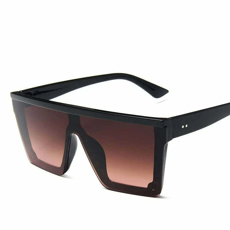OLOPKY 2022 Oversized Square Sunglasses Women Vintage Big Frame Women Sun Glasses Fashion Shades for Women/Men Gafas De Sol - KIMLUD
