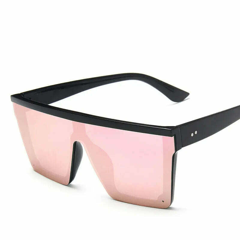 OLOPKY 2022 Oversized Square Sunglasses Women Vintage Big Frame Women Sun Glasses Fashion Shades for Women/Men Gafas De Sol - KIMLUD