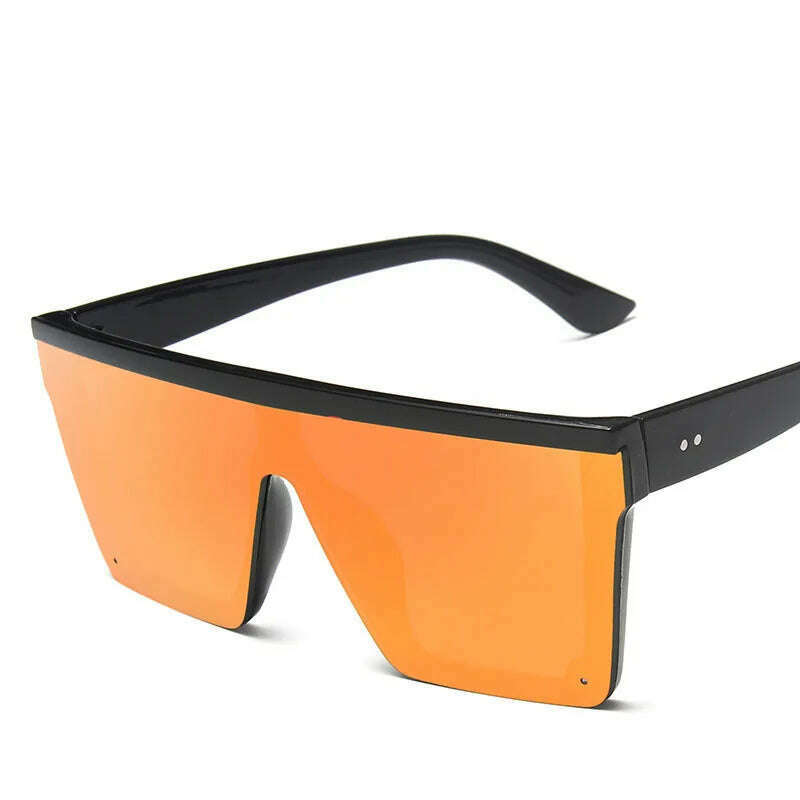 OLOPKY 2022 Oversized Square Sunglasses Women Vintage Big Frame Women Sun Glasses Fashion Shades for Women/Men Gafas De Sol - KIMLUD