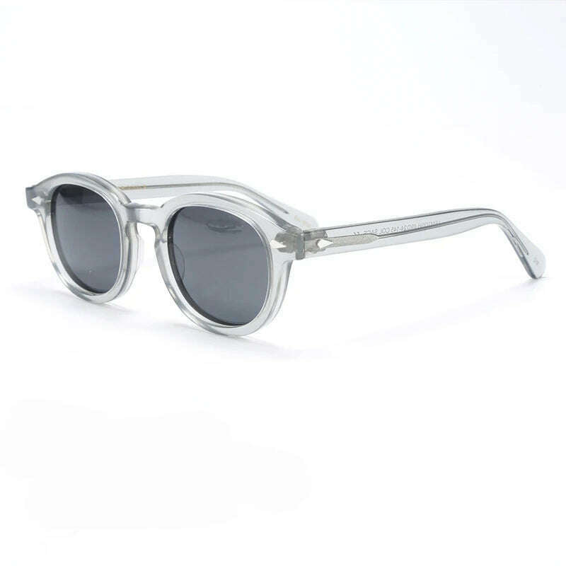 Polarized Sunglasses Men Brand Lemtosh Johnny Depp Sun Glasses Lens Woman Luxury Vintage Acetate Driver's Shade - KIMLUD