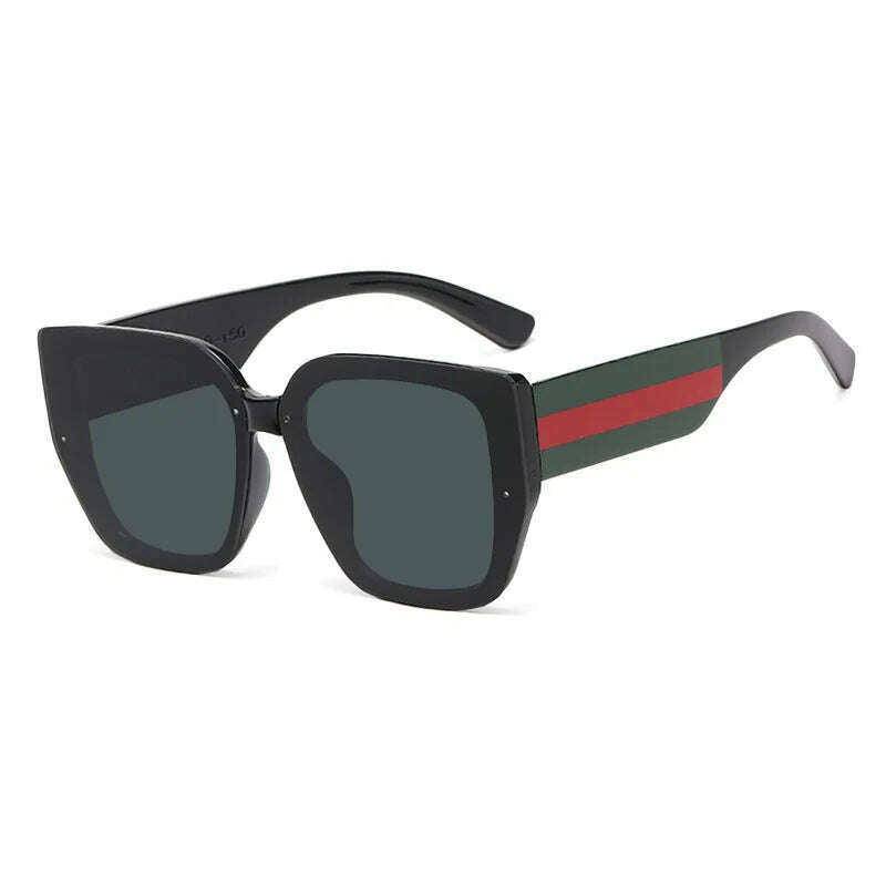 KIMLUD, Polygonal Mix Color Sunglasses Irregular 2024 New Women Sunglasses Retro Fashion Concave Shape Girls Eyewear Luxury Designer, KIMLUD Womens Clothes
