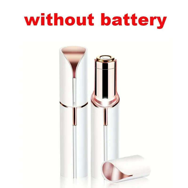 Portable Lipstick Shaped Electric Hair Remover For Women Painless And Effective Facial Hair Removal Home Razor Shaver Tool - KIMLUD