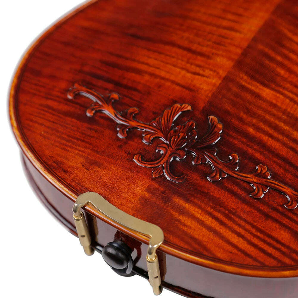 KIMLUD, Italy Master Hand-made Carved Maple Violin Naturally Flamed Customized Antique Violino 4/4  w/ Full Accessories TONGLING Brand, KIMLUD Womens Clothes