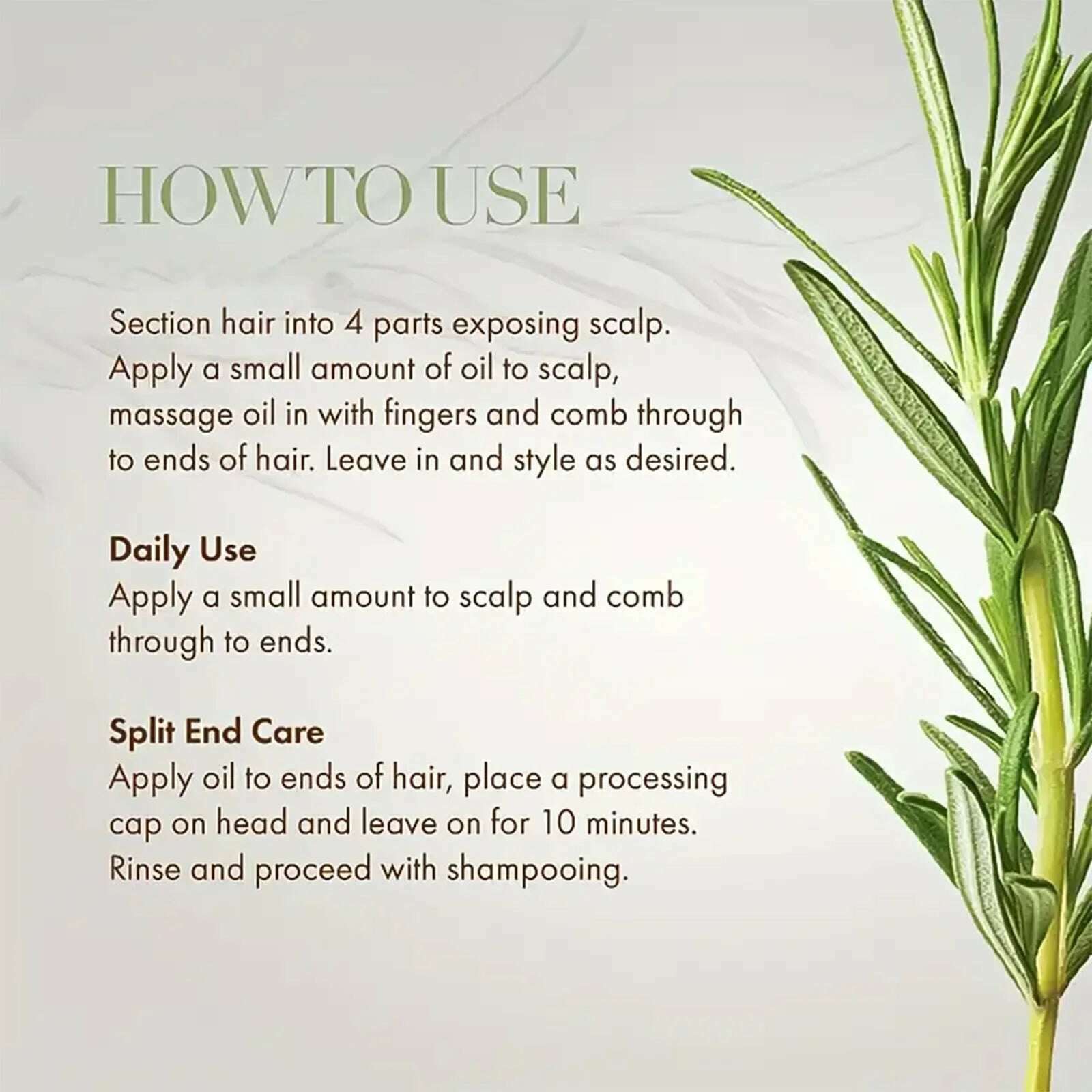 Rosemary essential oil for skin care, massage, shower, diffuser and relaxing essential oil for face, body, nails, hair,eyelashes - KIMLUD