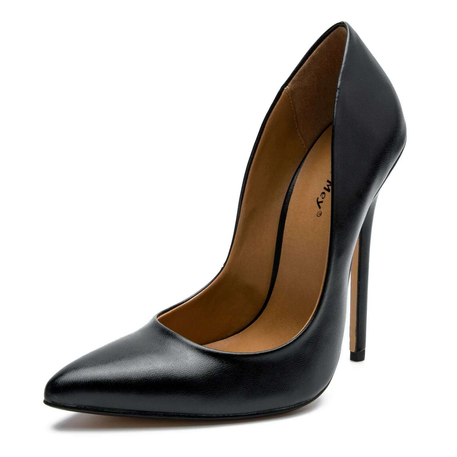 KIMLUD, Shoes Designer New Women Pumps Fashion Pointed Toe Patent Leather 14CM Thin Heels Novelty Modern Sandals Fashion Women's Shoes, KIMLUD Womens Clothes
