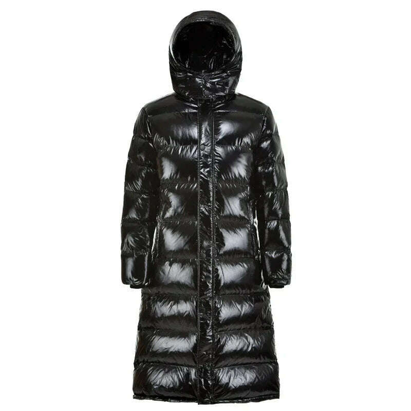 Tcyeek Streetwear Men's Down Jacket Fashion Brand 90% Thick Duck Down Jacket Man Clothes Long Warm Down Coat Parka Hiver 2020101 - KIMLUD